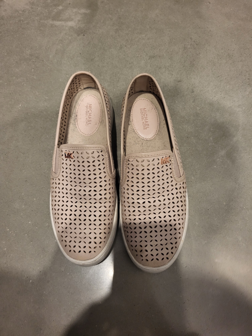 MICHAEL Michael Kors Men’s Perforated Slip-On Loafers